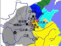 战国末期真实人口_战国末期秦朝的位置图(2)