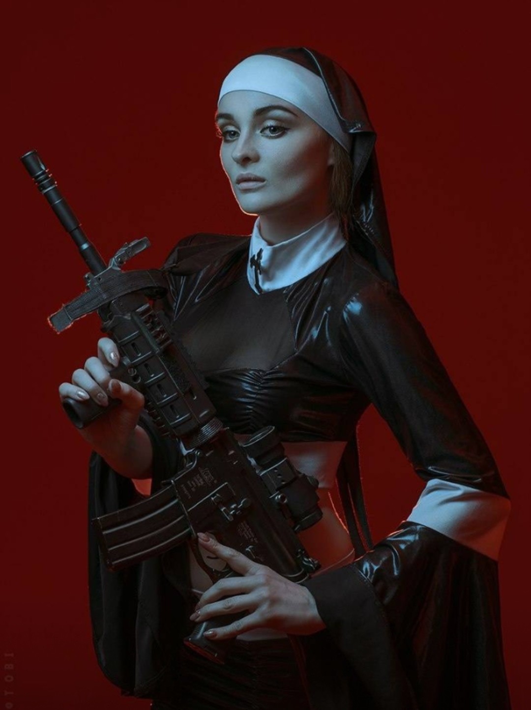 【cos】《杀手:赦免》修女 cosplay