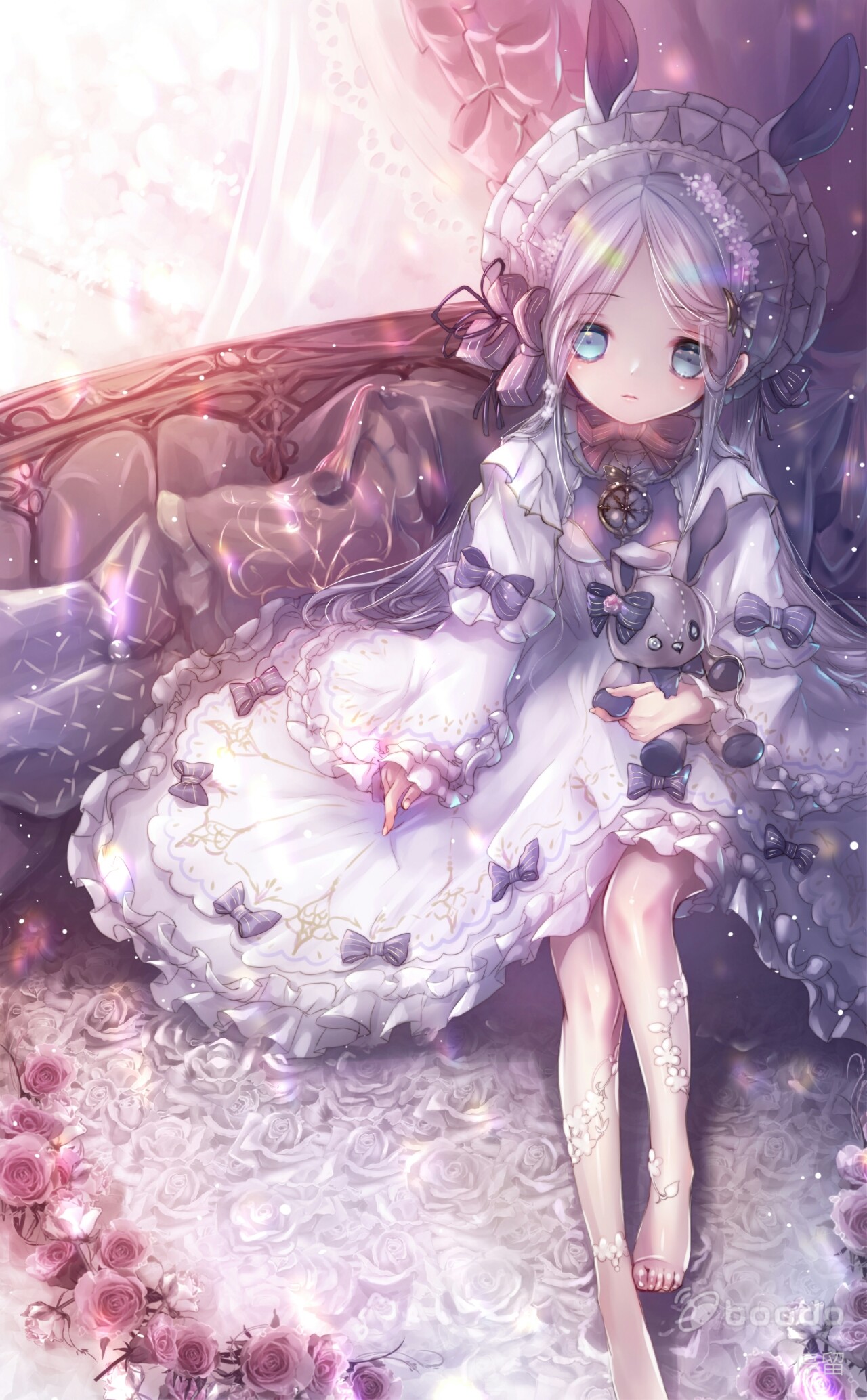 白发少女