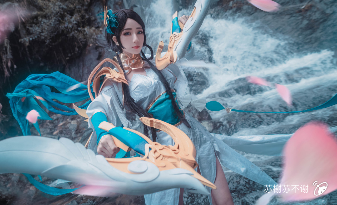 【王者荣耀cos】虞姬云霓雀翎cos