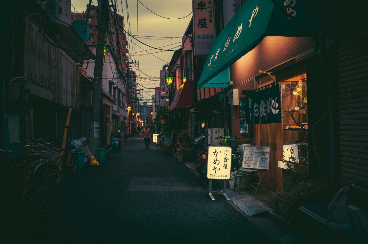 日本街头——色彩斑斓