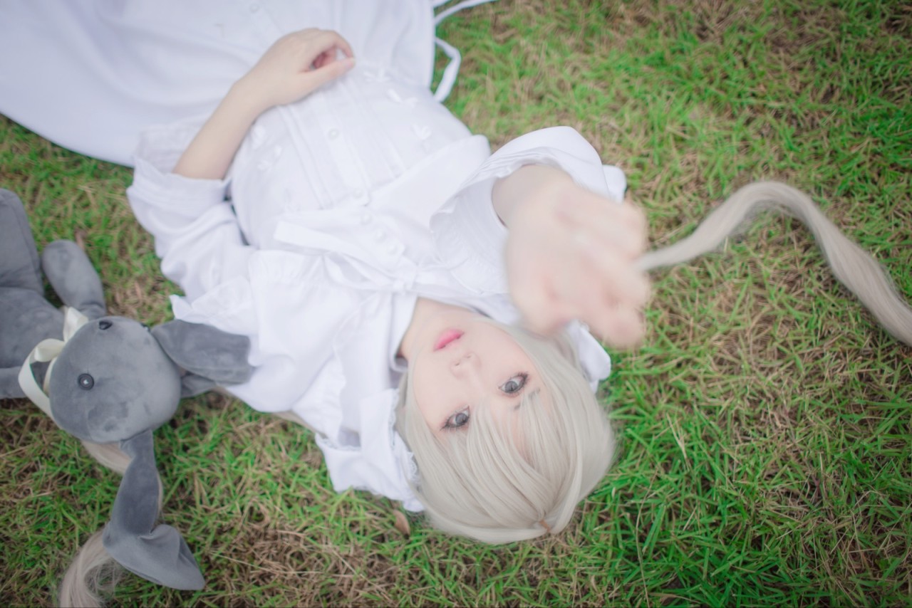 【正片】缘之空 穹妹cos 白裙