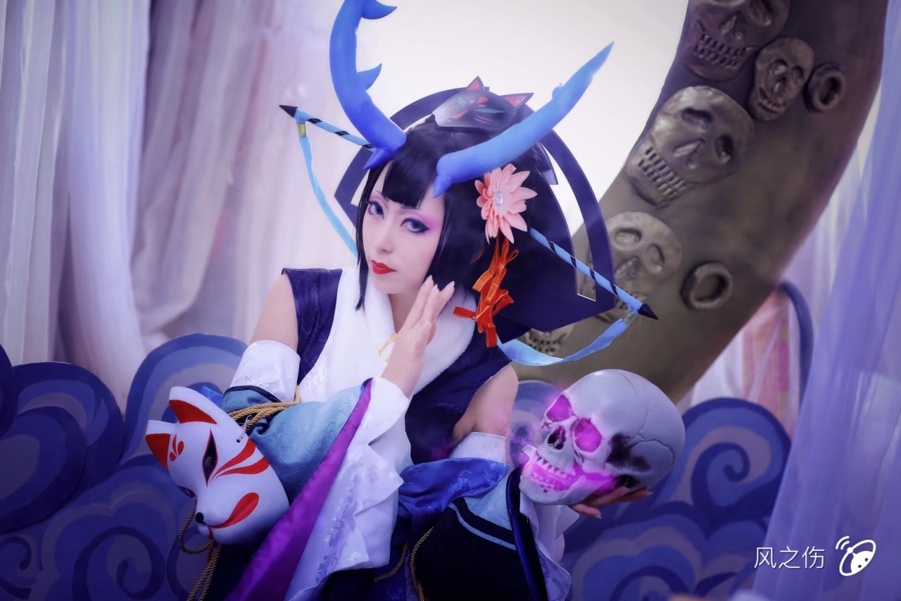 【正片】阴阳师阎魔皮肤 - cosplay - 波洞星球boodo