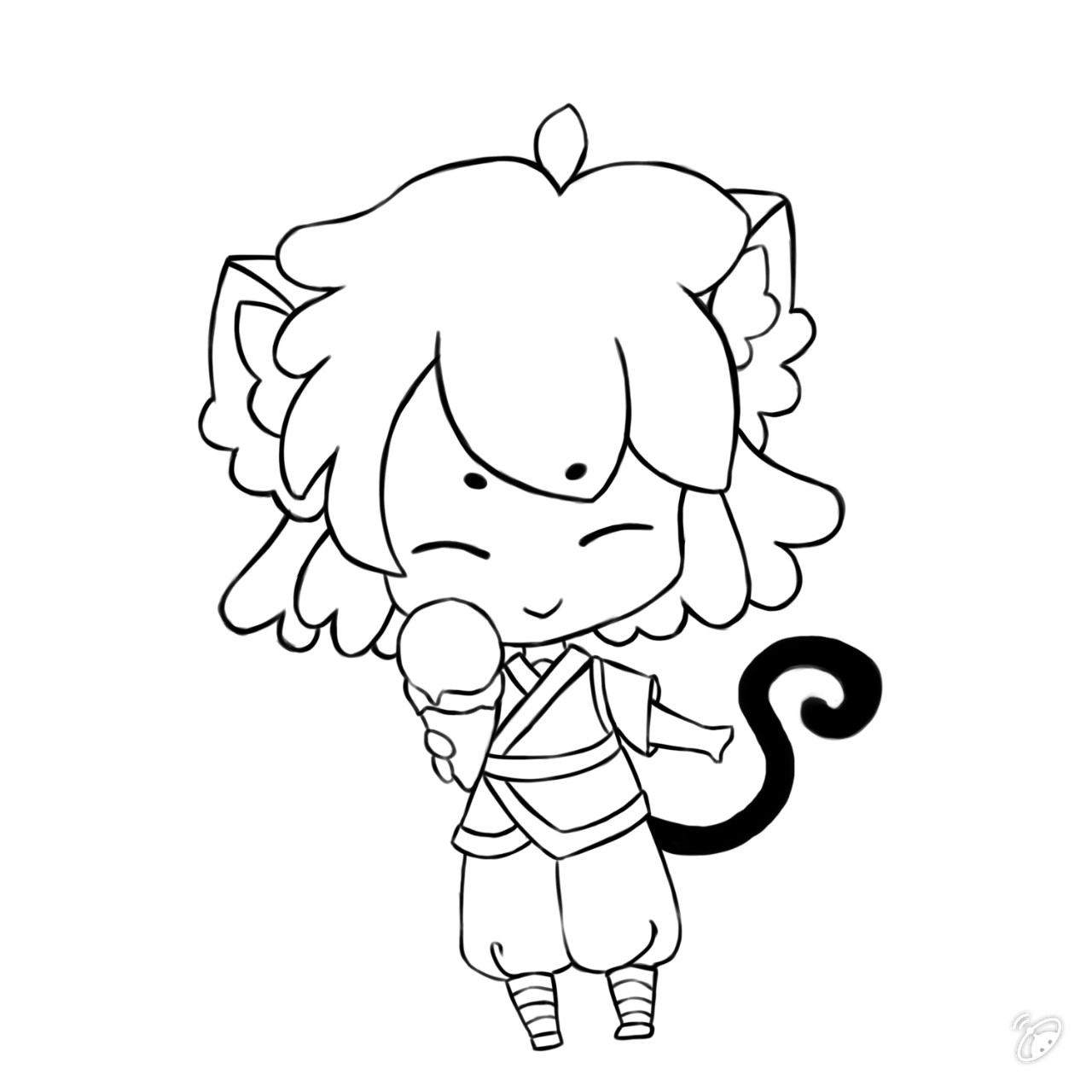 【同人绘画】罗小黑战记——罗小黑