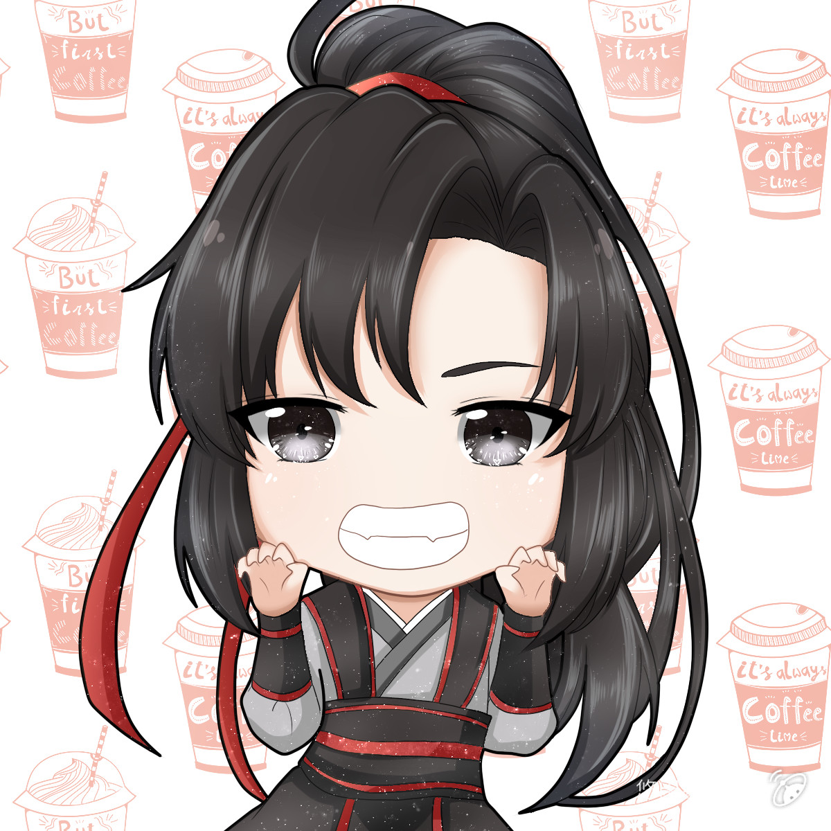 【绘画】摸了一只魏无羡头像