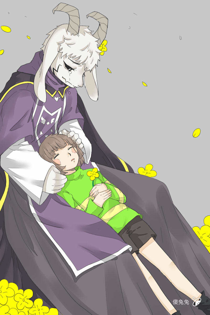 【underlovely/小羊和chara】金色的花开了