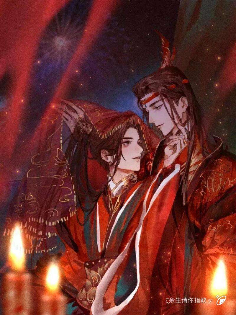 魔道祖师忘羡结婚照