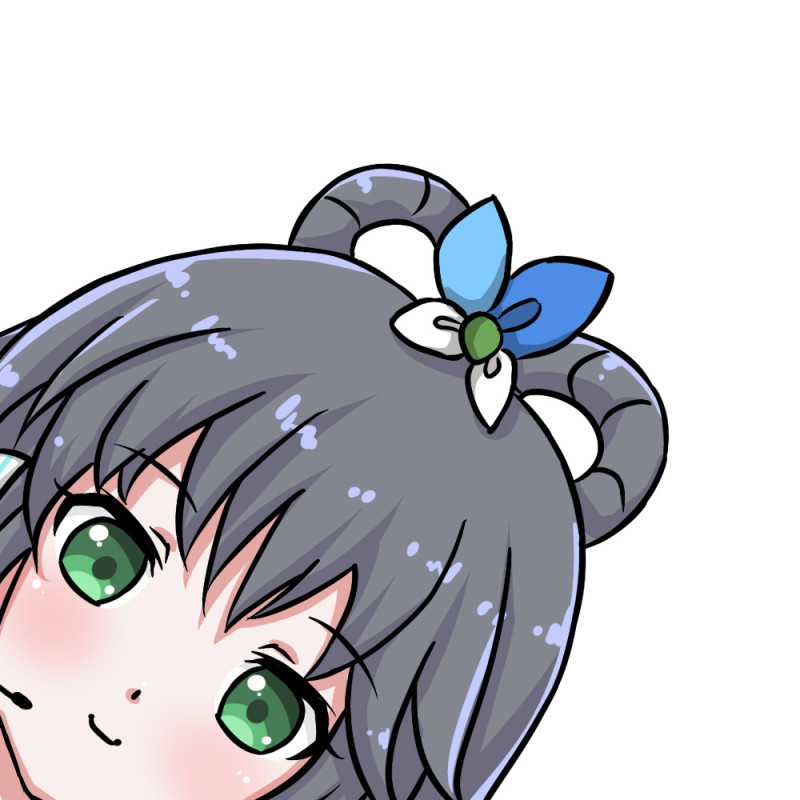 mmd爱酱,初音未来,洛天依,歪头探头情头头像