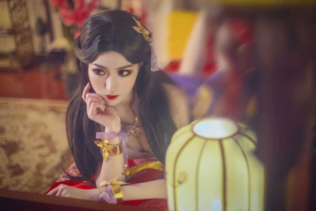 cosplay最美的紫霞,cosplay 少女 【cos正片】紫霞·同人旗袍 - cosplay - 波洞星球boo