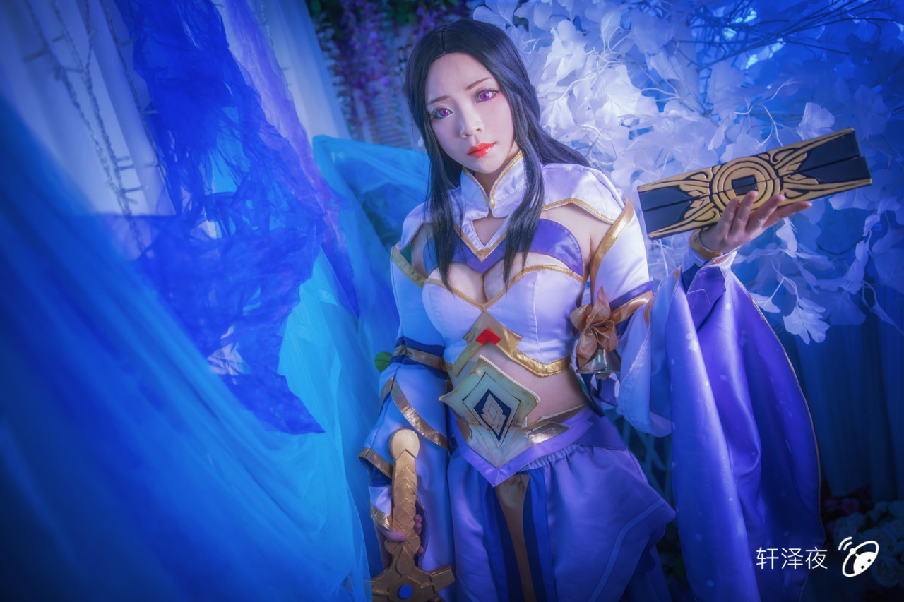 kpl露娜cos紫霞仙子,kpl解说灵儿cos杨玉环 【一起来cos】王者荣耀cosplay露娜紫霞仙子