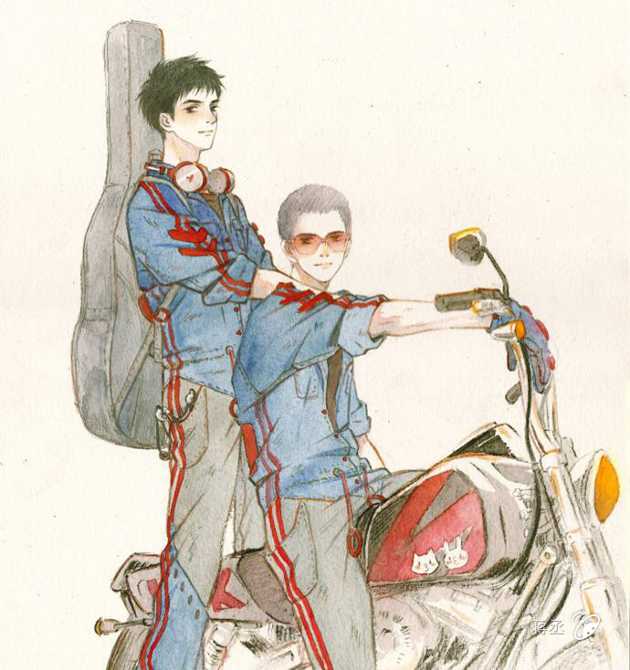 撒野,蒋丞和顾飞o(*≥▽≤)ツ