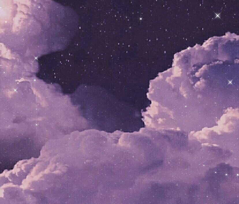 紫色星空背景图:写不完倾 - 头像壁纸 - 波洞星球boodo