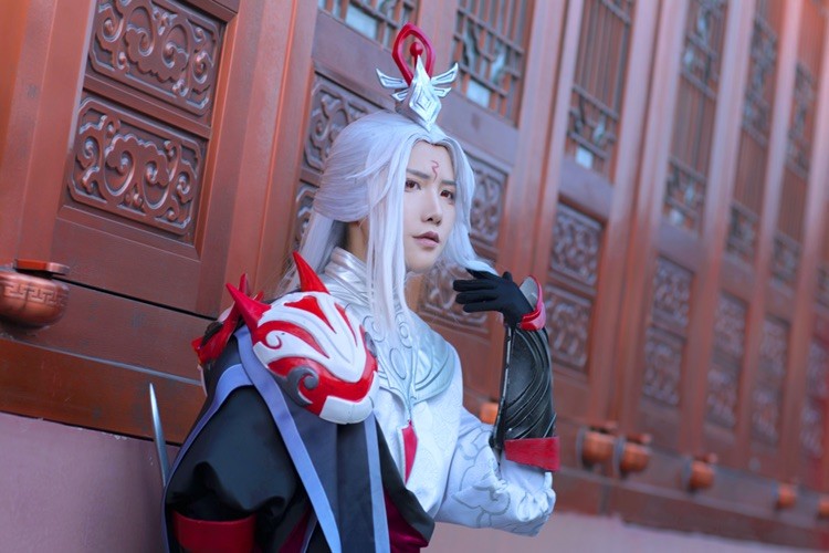 正片#王者荣耀——尧天组:明世隐 - cosplay - 波洞