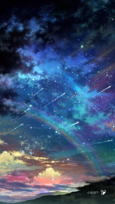 星空壁纸(小仙女们必备哦)