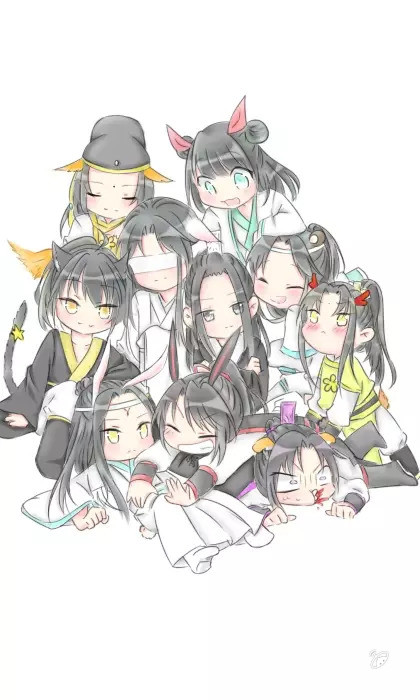 【魔道祖师】全家福来一发