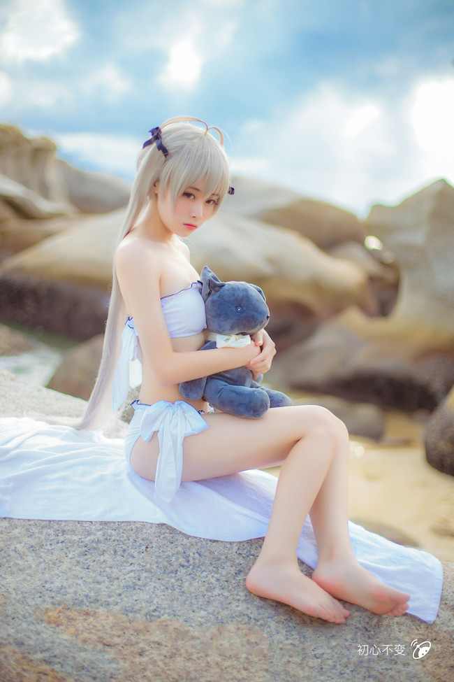 [cos正片]海边穹妹泳装