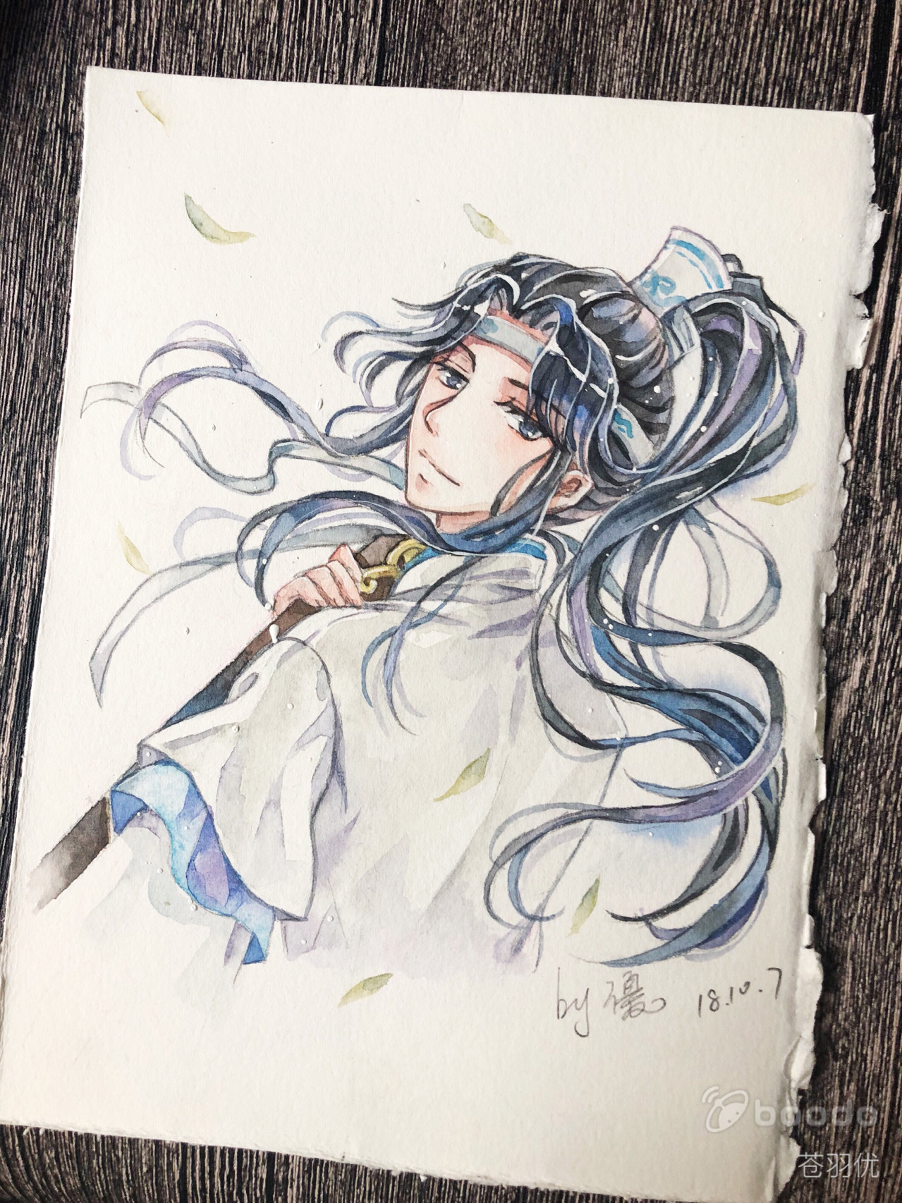 【魔道祖师】【手绘】涂个成人的蓝思追儿