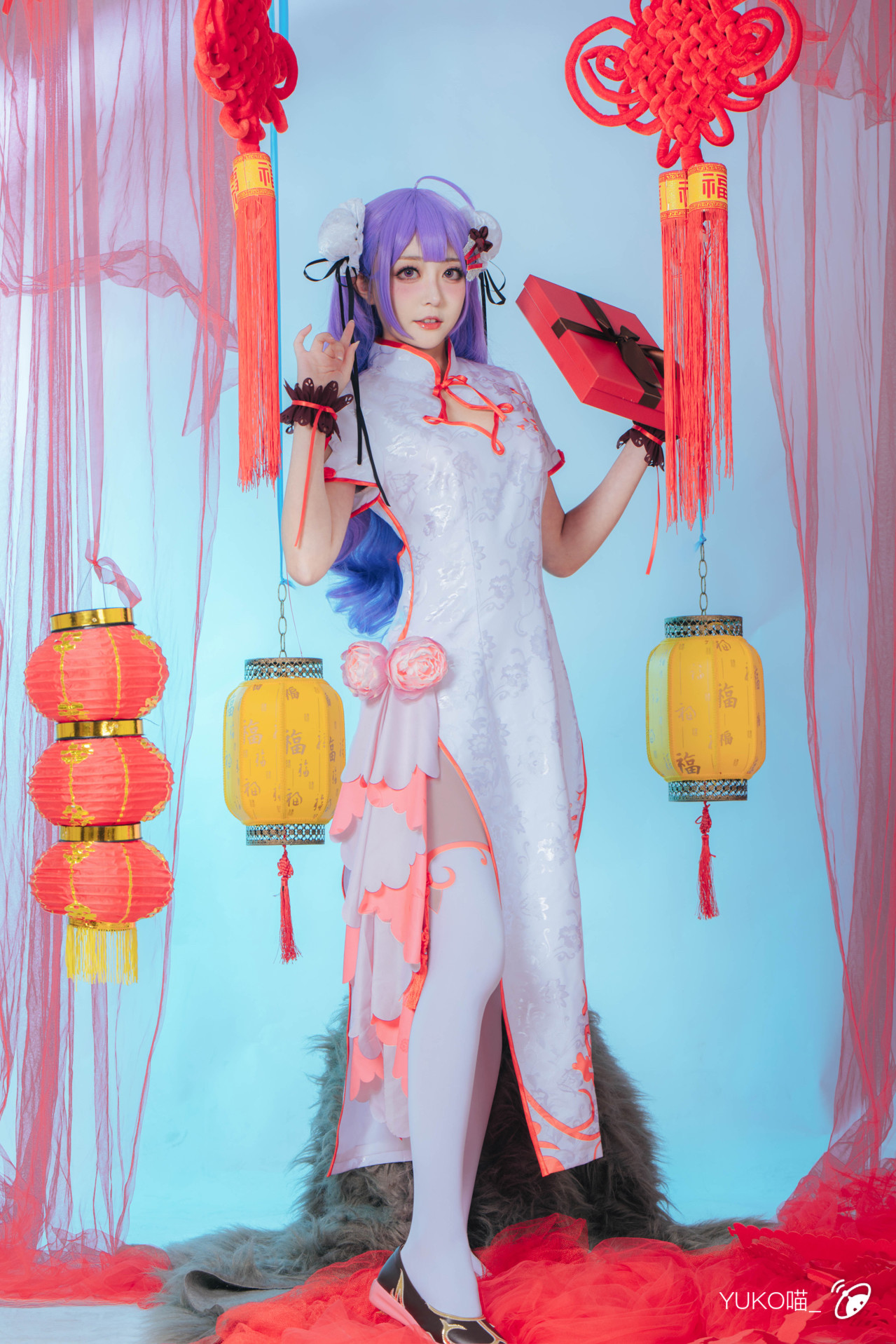 【正片】独角兽新春旗袍cos