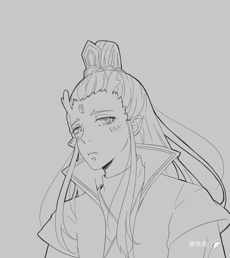 【绘画】我是东海三太子,你都要陪我玩!