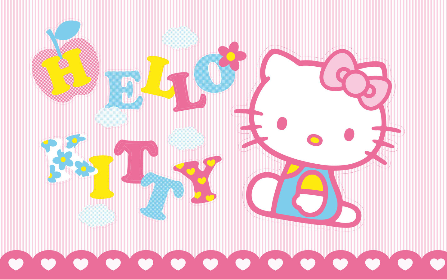 HelloKitty卡通高清桌面壁纸 - tt98图片网