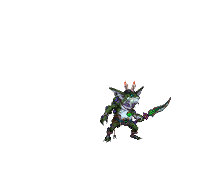 dnf韩服95版本全部怪物gif图展示