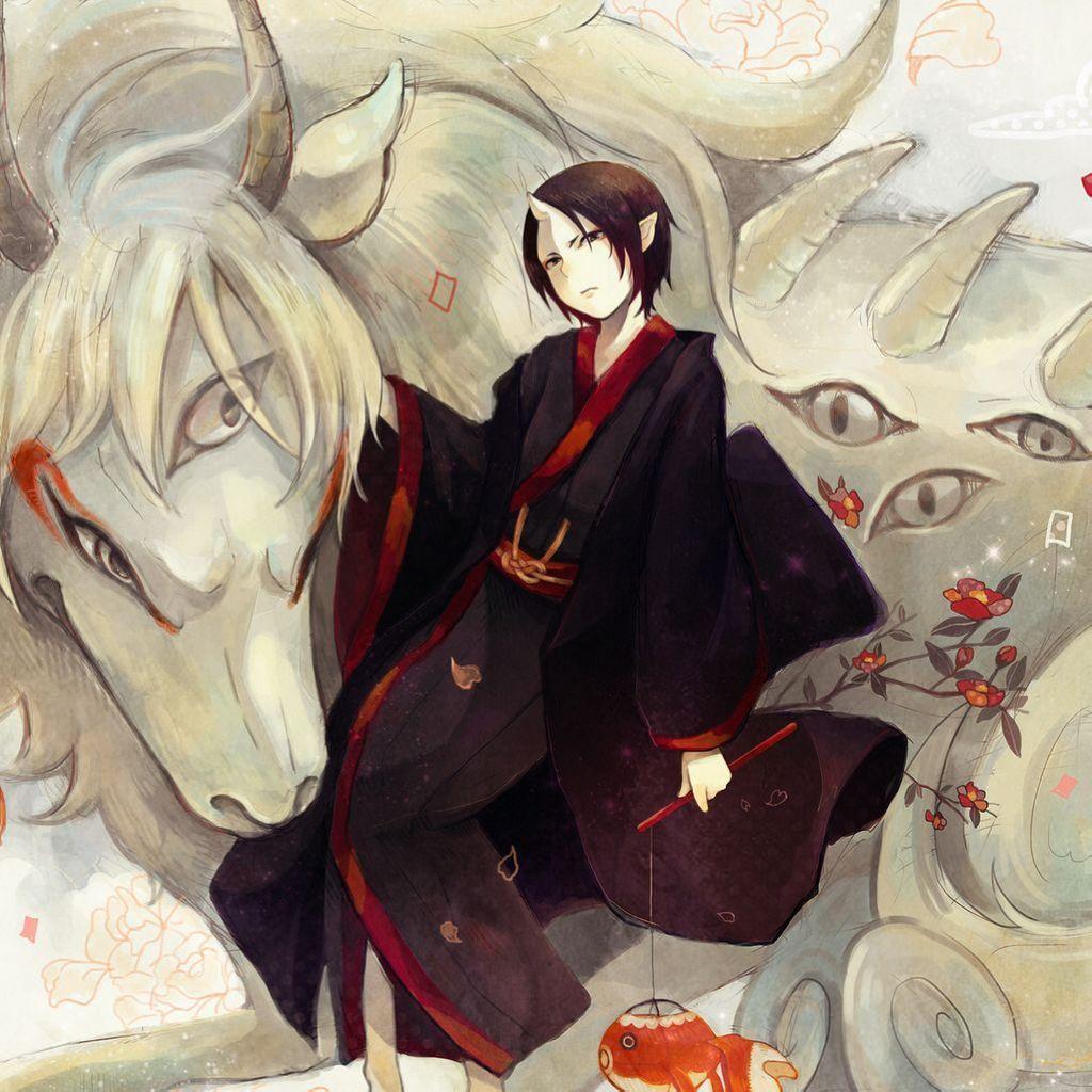 《鬼灯的冷彻》鬼灯ipad壁纸