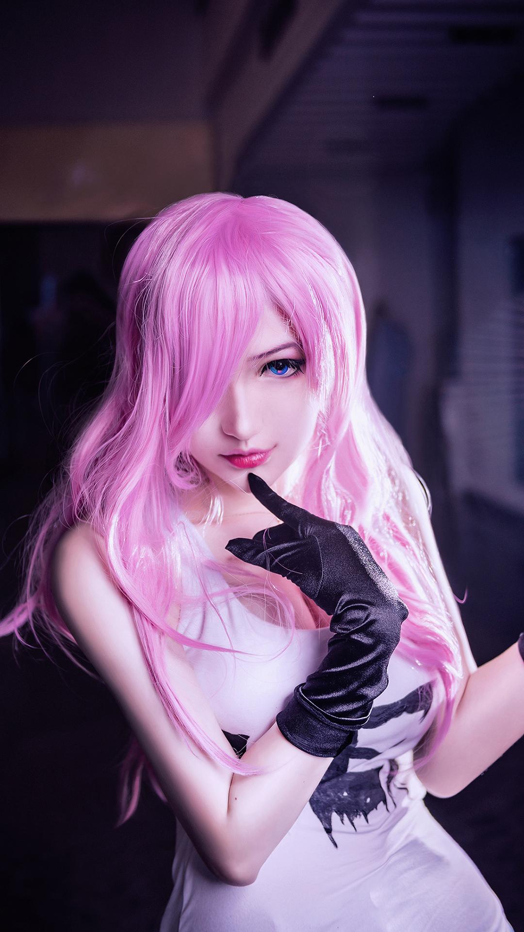 刮骨刀夏禾cosplay美女手机壁纸