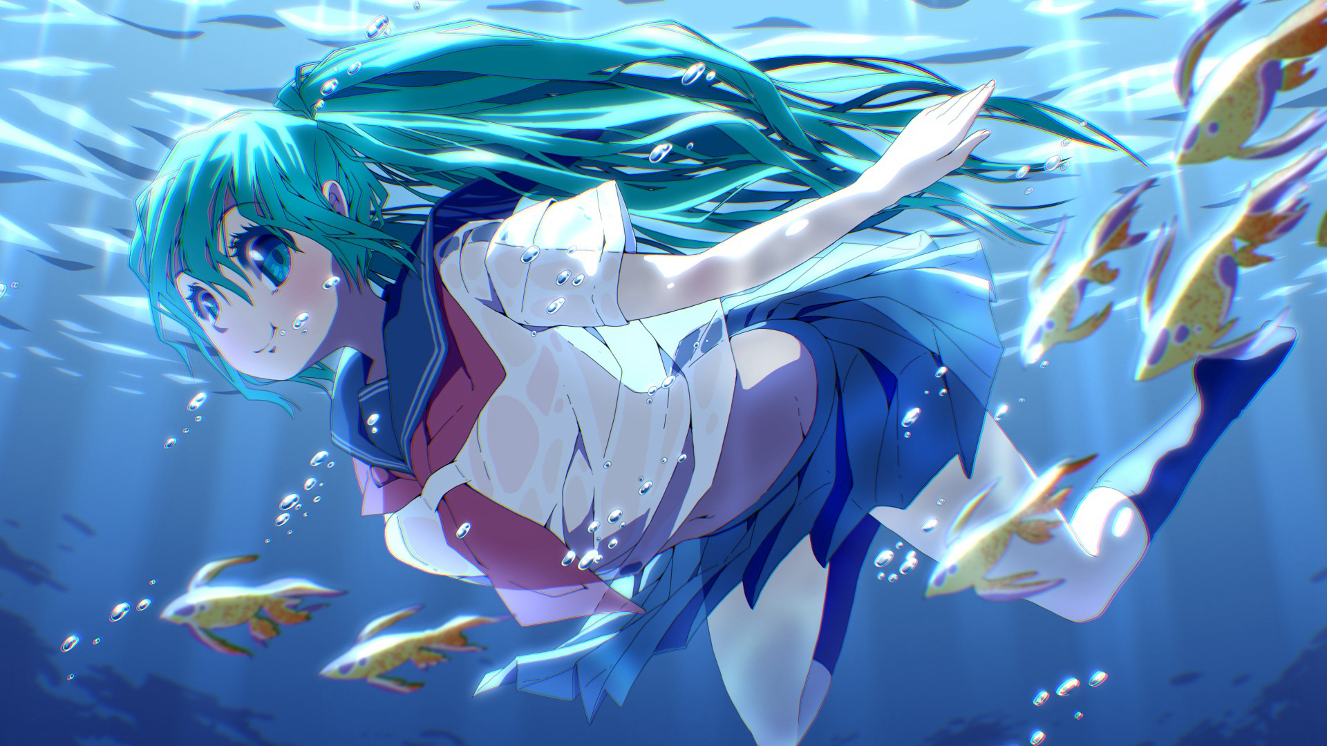 初音未来动漫高清桌面壁纸