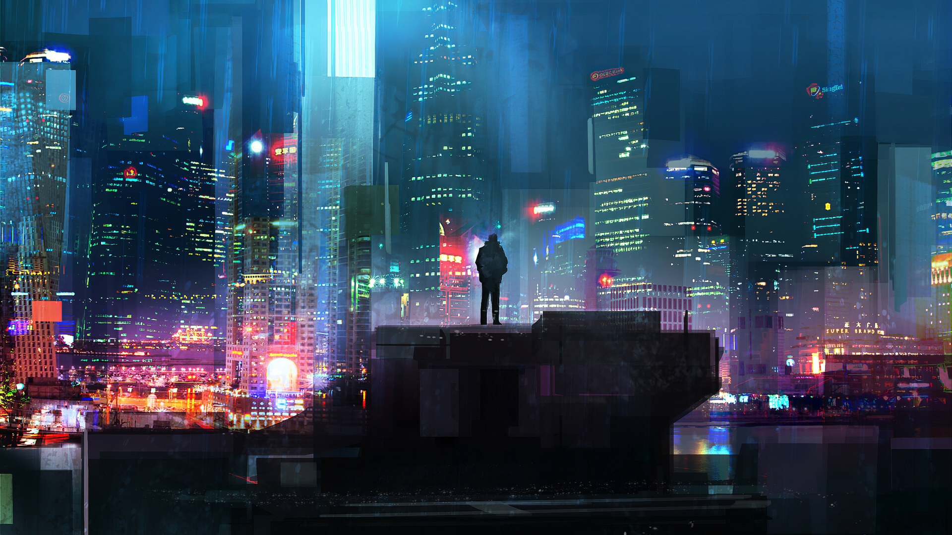 精致唯美意境插画高清桌面壁纸
