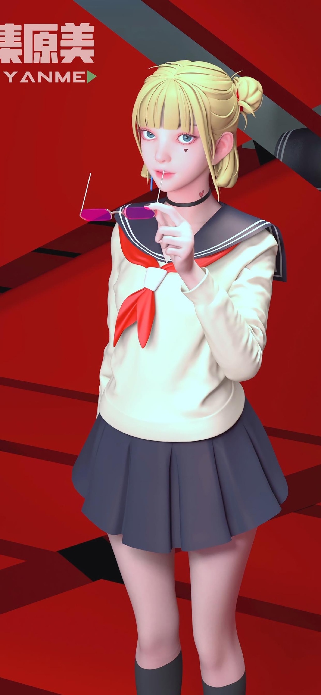 机甲少女集原美二次元手机壁纸