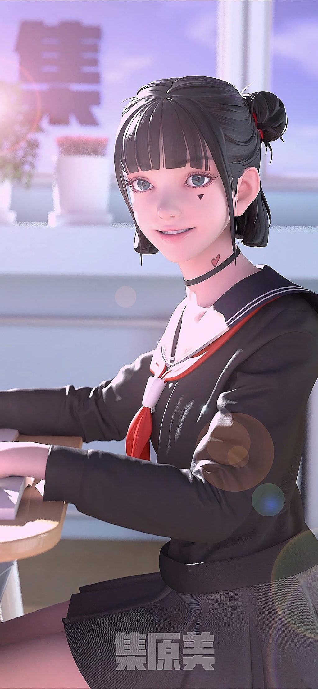 机甲少女集原美二次元手机壁纸