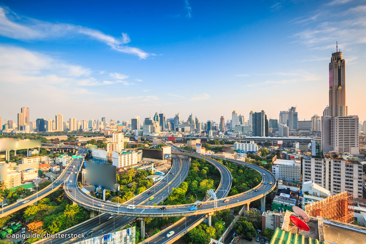 越来越多的东南亚地产中介探索中国内地市场。图为泰国首都曼谷