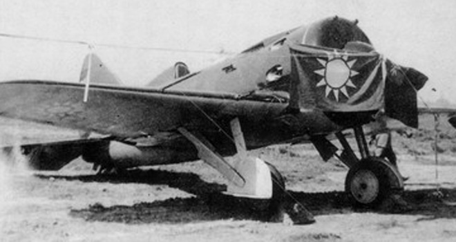 抗战期间来华助战的苏联空军志愿队I-16战斗机