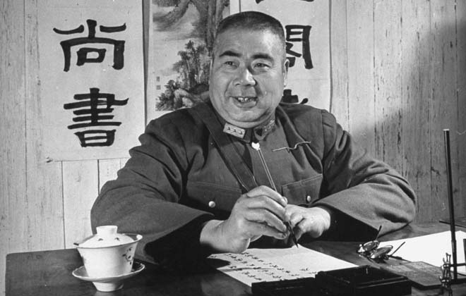 1941年，冯玉祥摄于重庆。