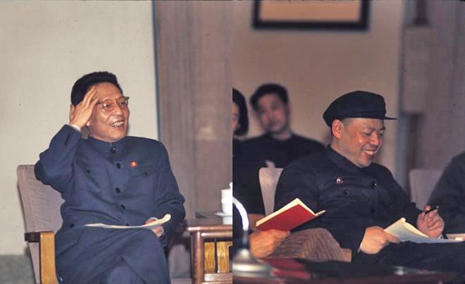 1972年的张春桥(左)与姚文元(右)