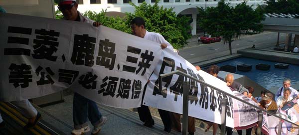 中国劳工一直没有放弃维权的努力