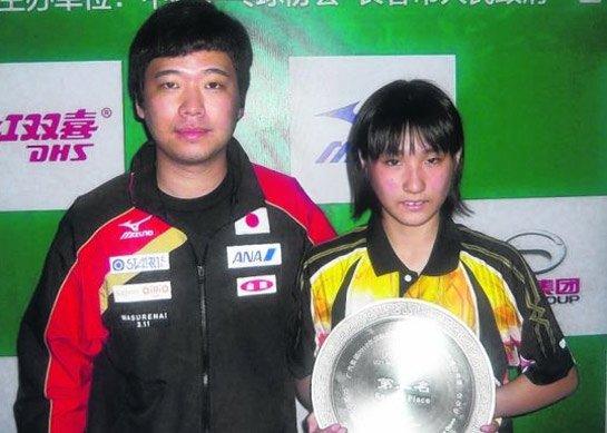 伊藤美诚被视为日本的“秘密武器”，她的主管教练是张翀