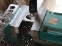 Cutting test of HSS Bi metal hole saw