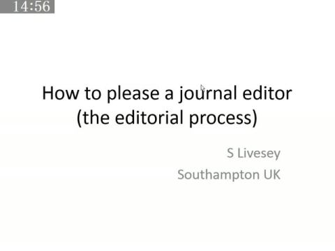 How to please a journal editor