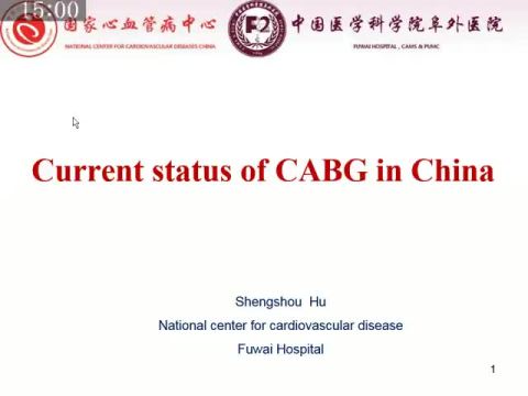 Coronary Artery Surgery in China