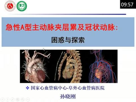 急性A型主动脉夹层累及冠脉的改良分型和疗效评价