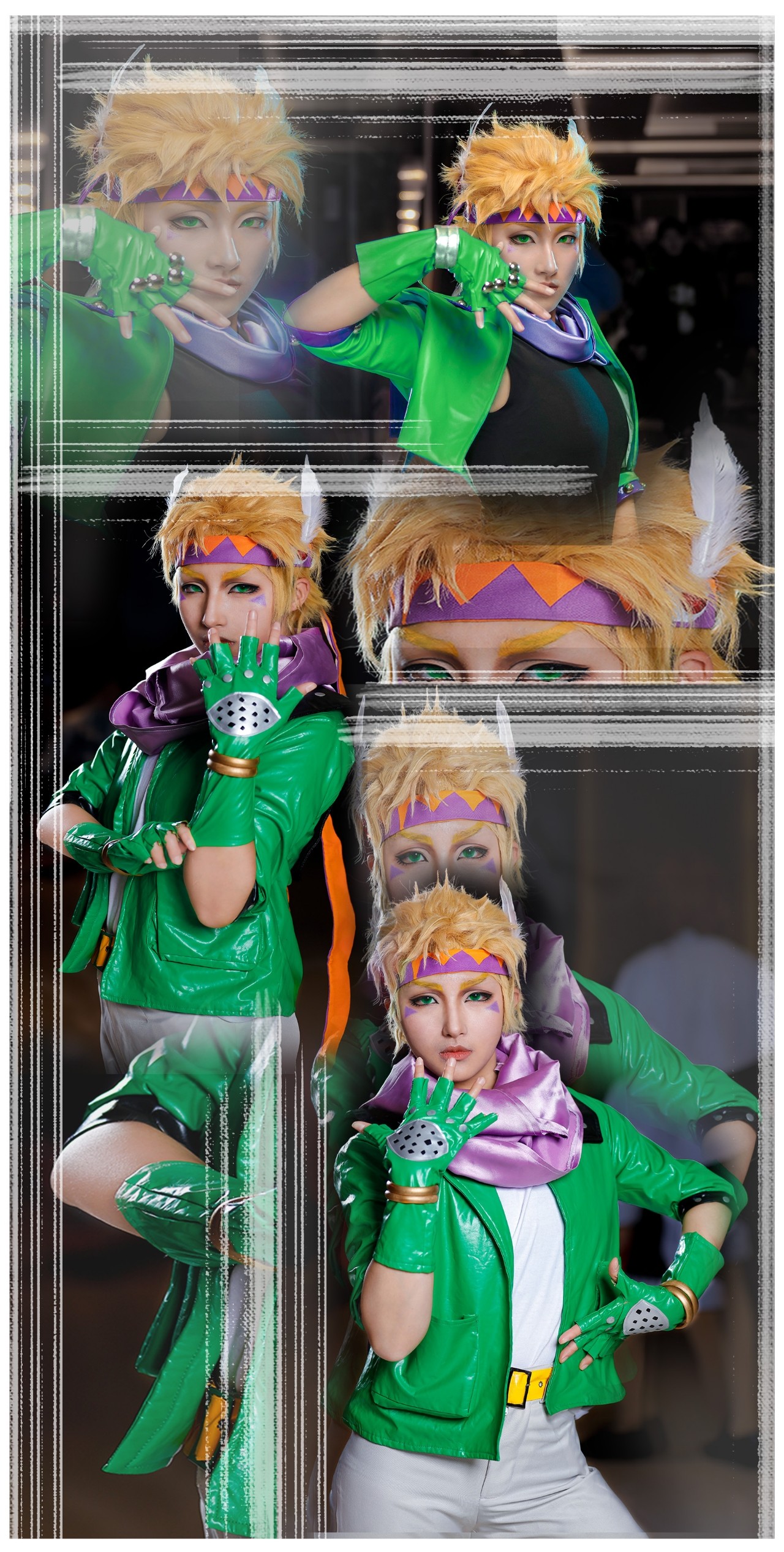 【cos正片】jojo的奇妙冒险-西撒·安德里欧·齐贝林 cosplay