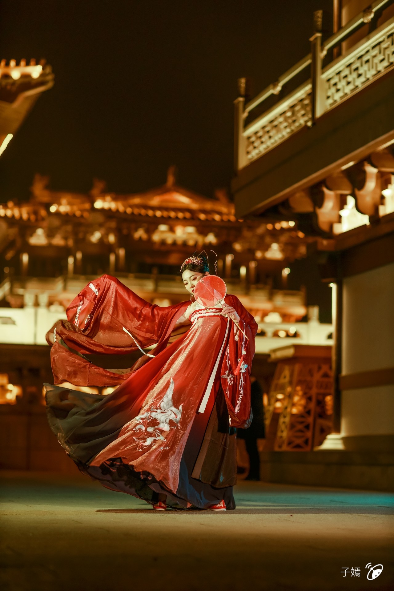 【漢服】盛唐夜景