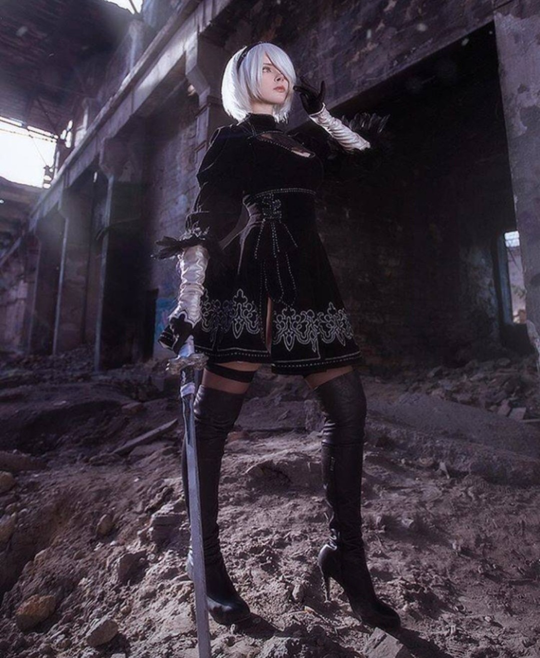 【cos】《尼爾:機械紀元》2b,a2 cosplay