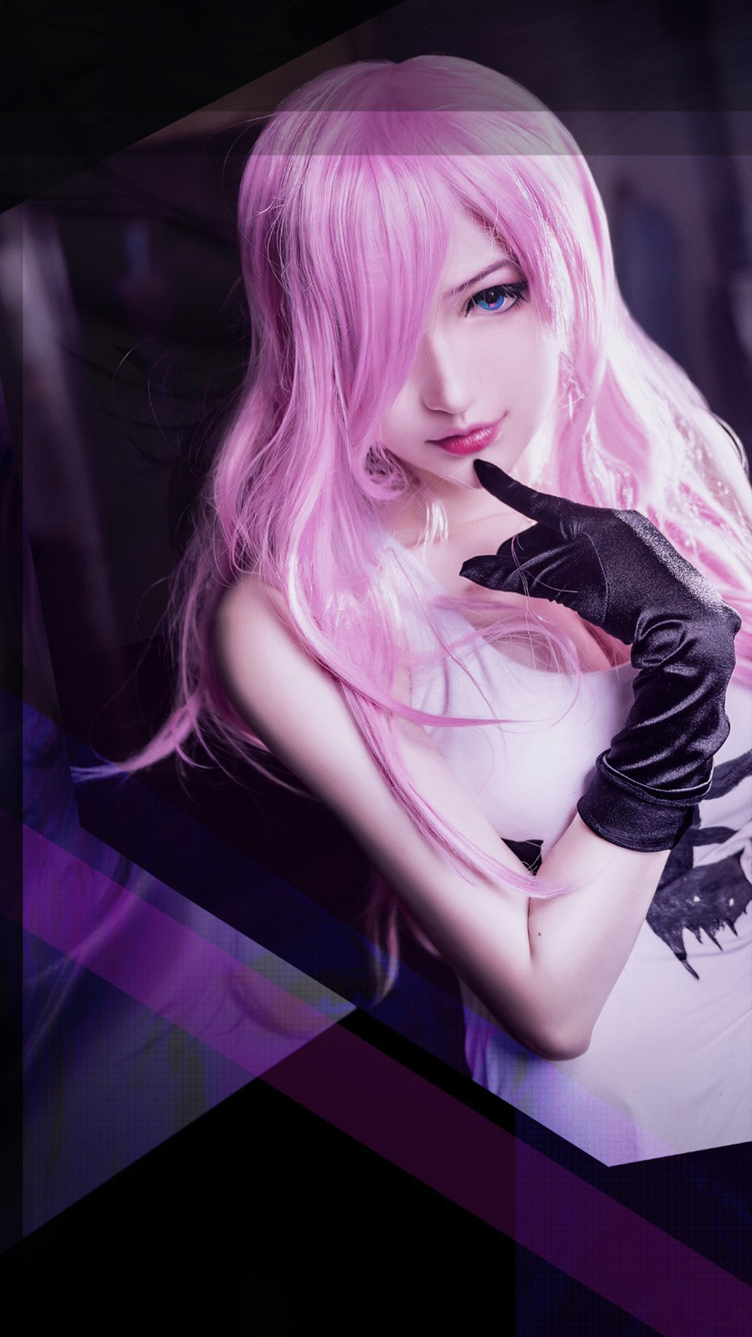 刮骨刀夏禾cosplay美女手机壁纸