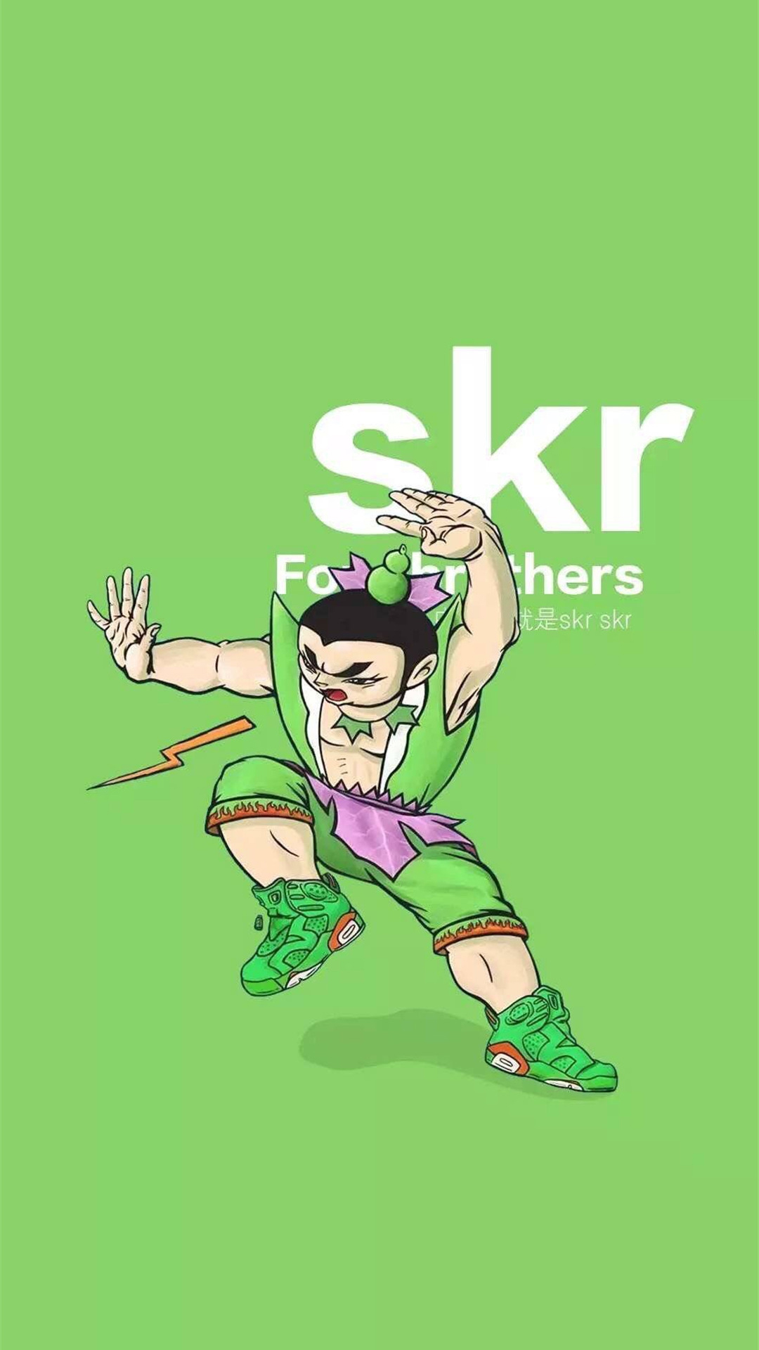 葫芦娃创意卡通高清手机壁纸