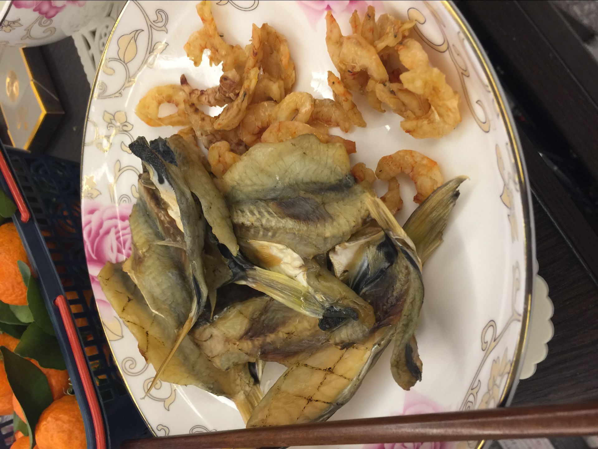 普通帖子随拍河豚干配虾干