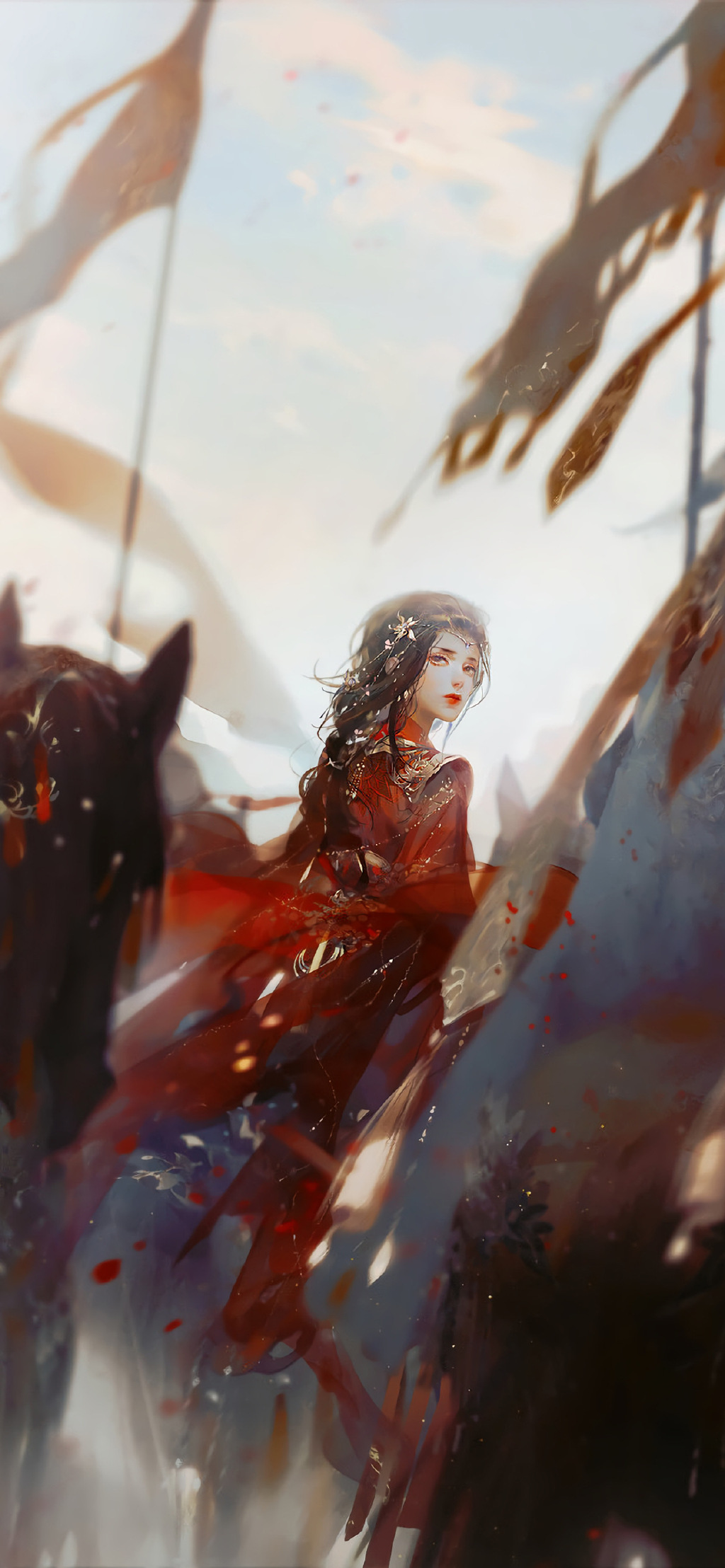 dnf越来越好古风手绘人物高清手机壁纸