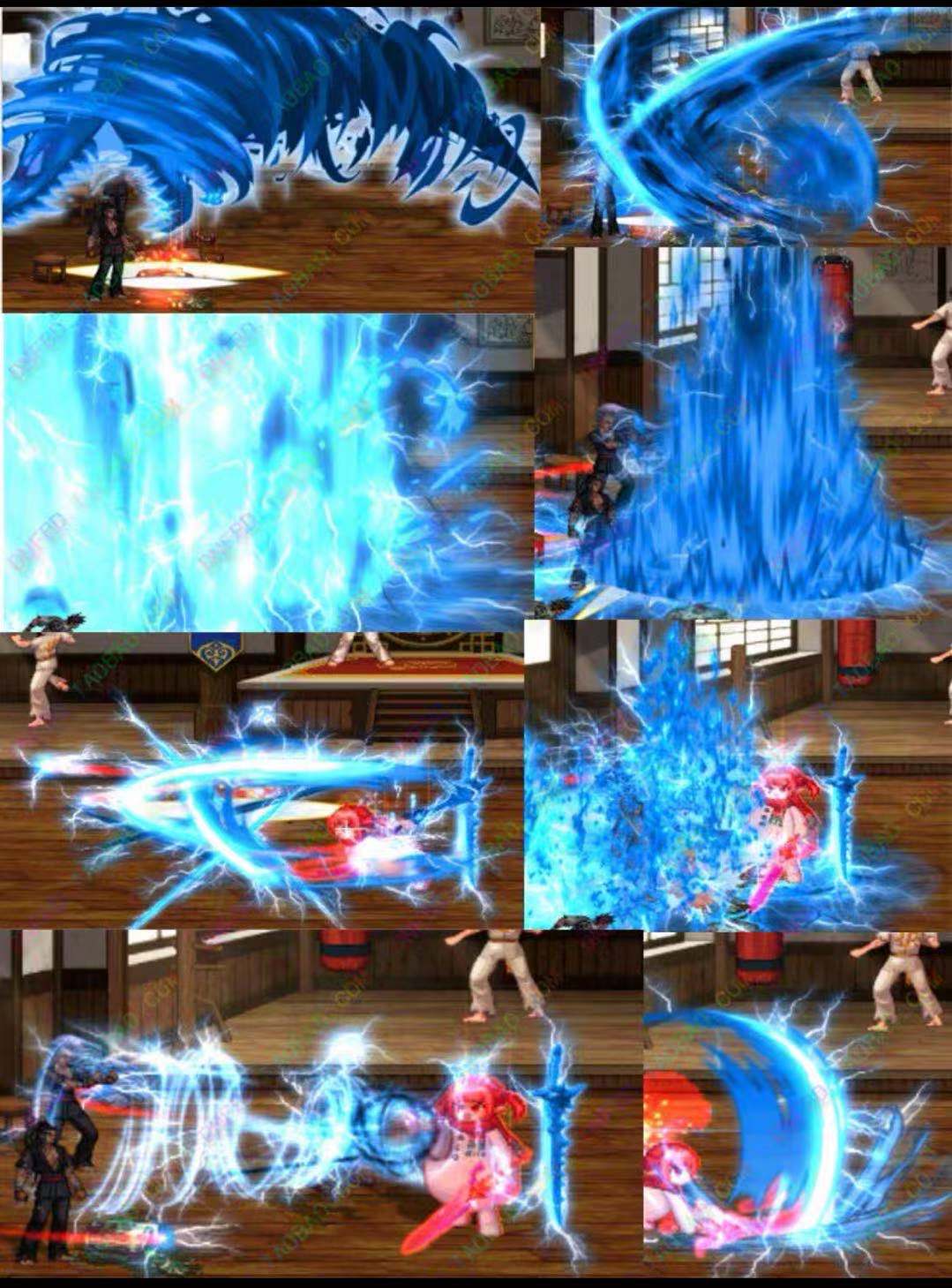 福利贴狂战士蓝色雷电技能补丁