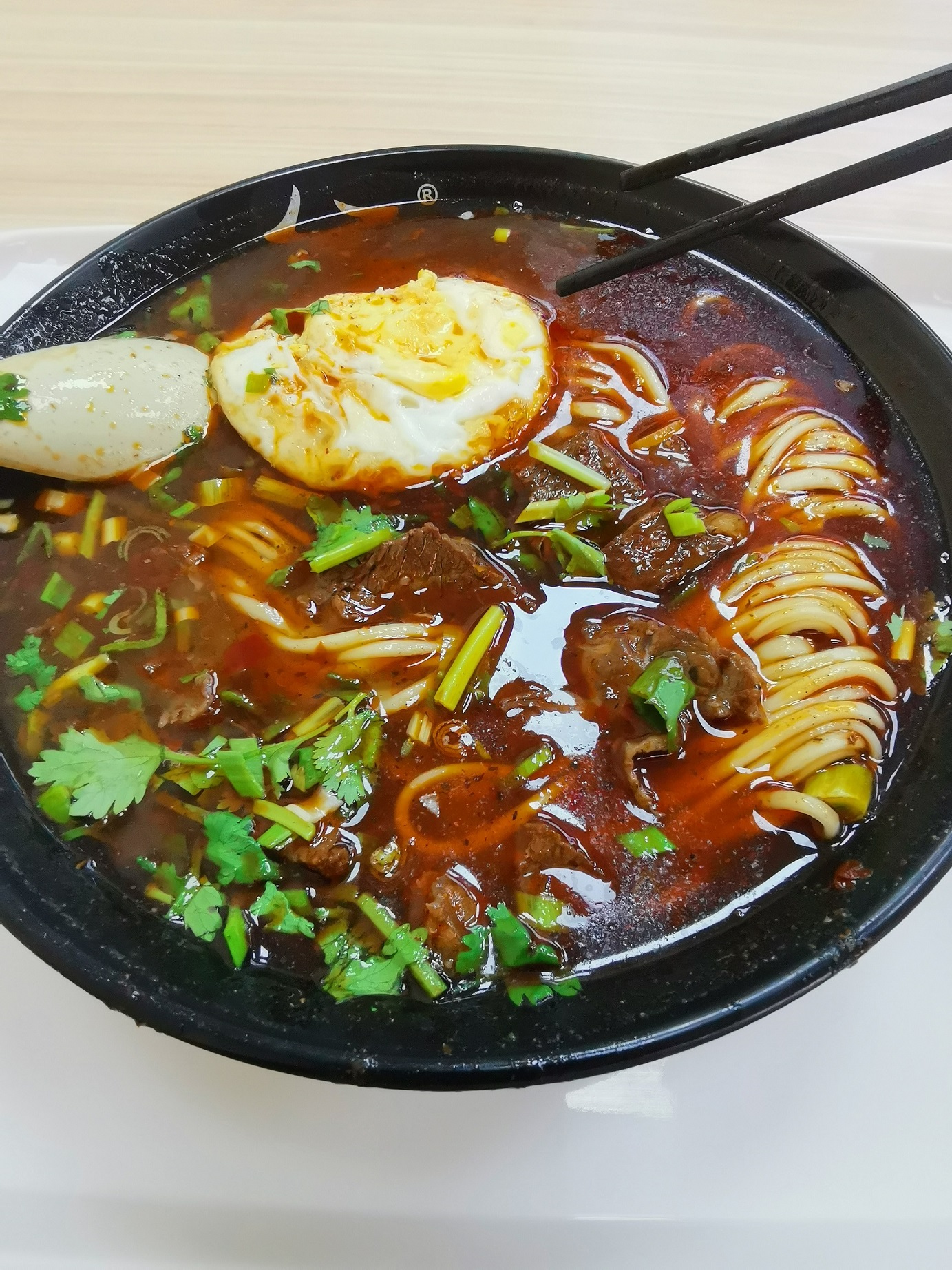 【随拍】爆椒牛肉面(补签1月19日)